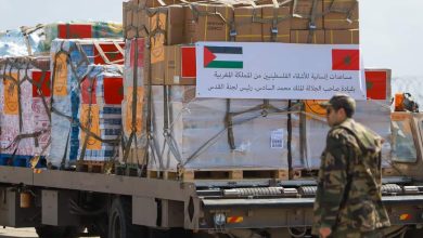 صورة بتعليمات من الملك محمد السادس، توزيع مساعدة إنسانية في غزة و مدينة القدس